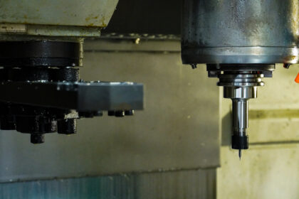 drill machine sitting idle